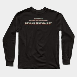 Based on the Graphic Novels by O'Malley Long Sleeve T-Shirt